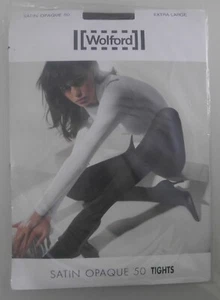 NEU & OVP: Wolford SATIN OPAQUE 50! Gr. XL! 50 DEN! Farbe: coca (dunkles braun) - Picture 1 of 4