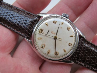 Vintage mens wrist watch ALPINA Cal.588 military style - Image 1 of 4
