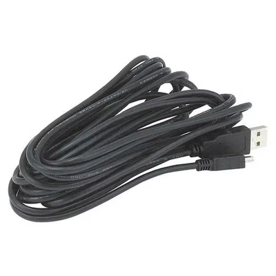 Monoprice USB 2.0 Cable,15 ft.L,Black 3898 Monoprice 3898 844660038986 Black - Image 1 of 2
