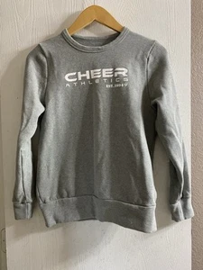 Rebel Athletic Cheer Grey Pullover Sweatshirt Youth Large - Picture 1 of 4