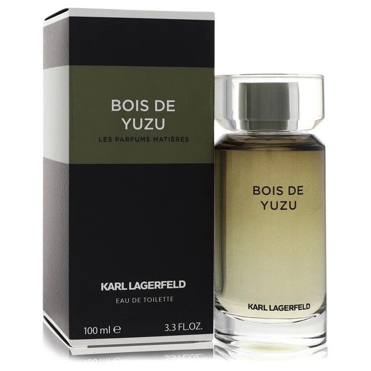 Karl Lagerfeld Bois De Yuzu 3.3 Oz EDT Spray Mens Cologne 100ml