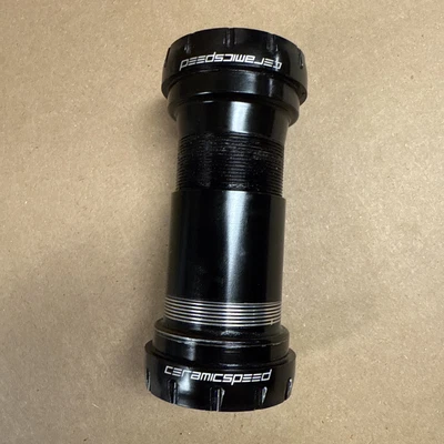 CeramicSpeed BB30 External Bottom Bracket Black PressFit 42 - Image 1 of 4