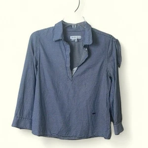 See by Chloe adrette blau-weiß karierte Damen Bluse Gr. 4 US Yacht - Bild 1 von 12