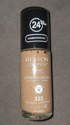 Revlon ColorStay 24 Hr Wear Combination/Oily Skin Foundation, 320 True Beige - Image 1 of 4