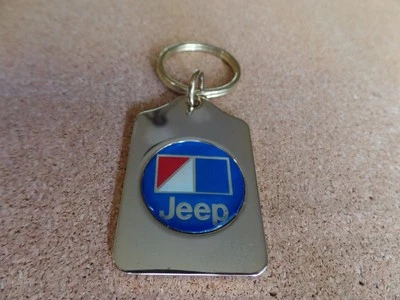 NUEVO NOS Jeep Vintage Metal Coche Llavero B-E Industries EE. UU. Foto 1 de 3