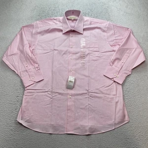 Tommy Bahama Shirt Mens L 17 32/33 Button Up Dress Long Sleeve - Picture 1 of 11