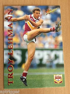 1995 Select Series 1 Base Card (172) Troy LEHMANN Brisbane - Picture 1 of 1