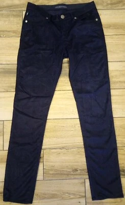 Pantalones ajustados de pana para mujer Rock & Republic Berlin azules talla 8 M Foto 1 de 4