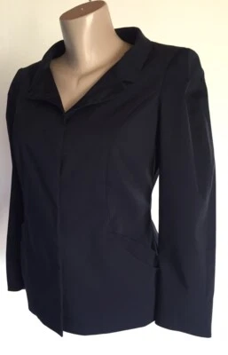 JIL SANDER ТЕМНО СИНИЙ ХЛОПОК СМЕСЬ BLAZER КУРТКА S - Изображение 1 из 4