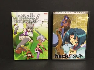 DVD Lot - Dot hack// - Legend of the Twilight & Sign: Ver. 2 Outcast BANDAI - Imagen 1 de 7