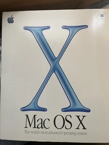 Mac OS X 10.0 Original Retail M7686LL/A - Picture 1 of 3