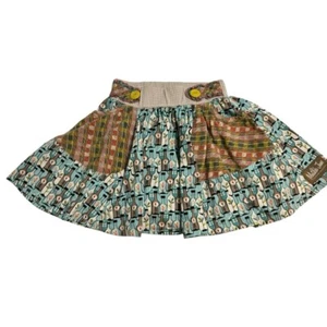 Matilda Jane modern Art Gabby skirt size 6 - Picture 1 of 9