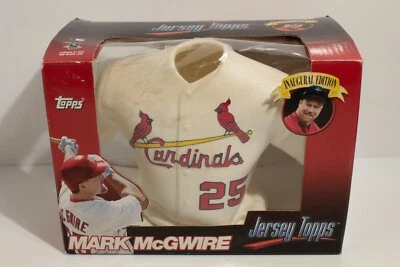 Topps Inaugural Edition Jersey Topps Mark McGwire St. Louis Cardinals 1999 MLB - Image 1 of 4