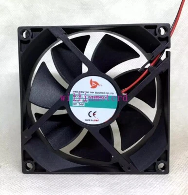 1PCS YTD249025B000 24V 9CM 2-Wire Cooling Fan - Image 1 of 2