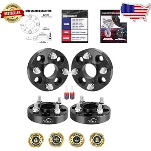 High-Performance 1 Inch Hubcentric Wheel Spacer 4x100mm with 2-Year Warranty - Picture 1 of 9