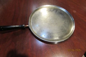 Vintage Revere Solid Copper ROME 11.5" Copper Stainless Pancake Griddle Grill Pa - Picture 1 of 13