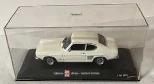 1:43 Scale Paul's Model Art MINICHAMPS 433 085504 FORD CAPRI WHITE 1 of 3000 - Picture 1 of 7