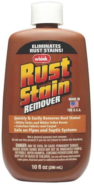NEW WHINK 01281 10OZ LIQUID RUST AND STAIN REMOVER CLEANER USA MADE SALE 1484062 - Image 1 of 1