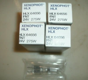 OSRAM XENOPHOT HLX 64656 PROJECTION LAMP 24V 275 WATT - LOT OF 4 - Picture 1 of 1