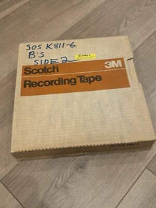 3M 1 inch 1” Analog Tape 2500’ Scotch Reel to Reel Recording - Picture 1 of 4