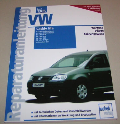 Manual De Reparación VW Caddy Life Tipo 2K - Gasolina Diésel - Desde 2004 - Imagen 1 de 2