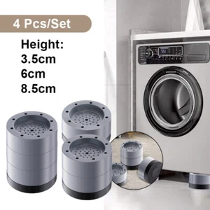 4 Stück Anti Vibration Füße Polster Waschmaschine Kühlschrank Unterstützung Pads - Bild 1 von 23