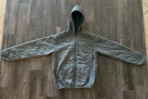 Patagonia Men's Diamond Quilted Bomber Hoody Jacket Medium M - Picture 1 of 9