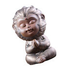 Purple Clay Wukong Monkey Statue: Ideal Feng Shui Ornament For Tea Pet