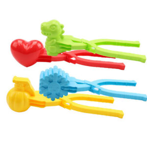 4Pcs Cartoon Snowball Maker Plastic Clip Sand Snow Ball Mold Toys for Childre*$6