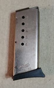 Walther TPH .25 ACP (6.35mm) 6 round Magazine Factory Stainless 25