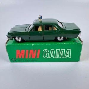 Vintage Gama 1/45 Minimod Opel Admiral Polizei boxed - Picture 1 of 14