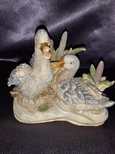 K's Collection Polystone Duck Figurine - Picture 1 of 6