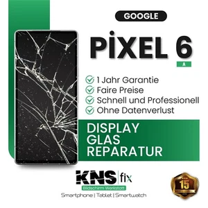 Google Pixel 6A Wyświetlacz Przednie szkło Naprawa Szkło Wymiana✅ 24 godziny! - Zdjęcie 1 z 6