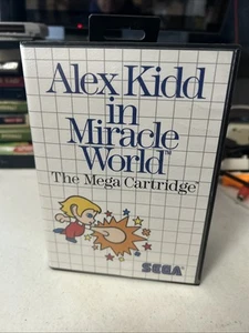 Alex Kidd in Miracle World - Sega Master System komplett mit Handbuch getestet - Bild 1 von 3