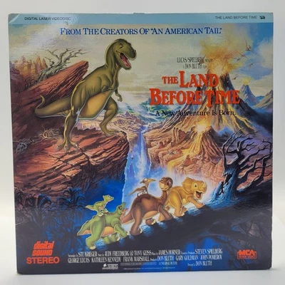 The Land Before Time A New Adventure Is Born Laserdisc Spielberg Lucas - Image 1 of 3