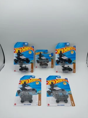 x5 2025 Hot Wheels HW Dirt 4/10 - Tesla Cyberquad 82/250 - Lote de 5 Foto 1 de 4