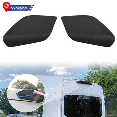 For Ford Transit 2018 2019-2020 Black LED 3RD Third Brake Light Trim Cover Cargo Foto 1 de 4