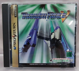 Sega Saturn Thunder Force V w/manual Japan Import