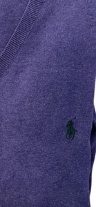 Ralph Lauren Long Sleeved Purple Sweater Size XL - Picture 1 of 4