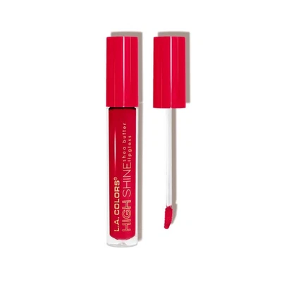 L.A. COLORS High Shine Shea Butter Lip Gloss 0.14 Ounce Moisturizing Color - Image 1 of 2