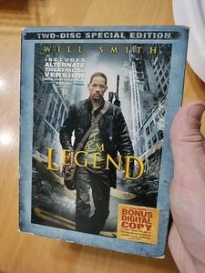 I AM LEGEND SPECIAL EDITION 2008 WARNER BROS DVD mäßig/stark zerkratzt - Bild 1 von 5