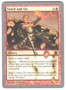 Magic_the_gathering Unhinged Touch and Go #90 2004,MTG,LP Common - Picture 1 of 2