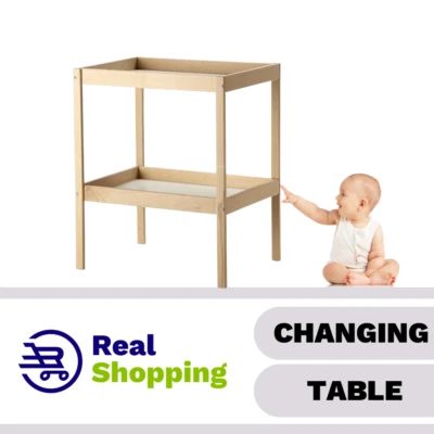 VALDERN BABY CHANGING TABLE UNIT STATION -BABY CHANGER BED NEW
