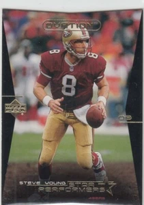 1999 Steve Young UD Ovation STAR PERFORMERS Die Cut Insert #14 - 49ers - Picture 1 of 1
