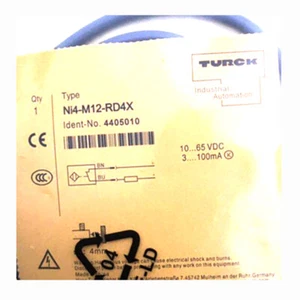 Sensor inductivo TURCK NI4-M12-RD4X 4405010 ✦ KD - Imagen 1 de 4
