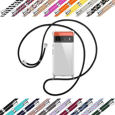 Collana (A) per Google Pixel 6 Pro Cover Custodia con Catena - Immagine 1 di 4