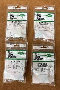 NOS NEW NTE Electronics NTE180 PNP, Si, Audio Output (ECG180) 4 Pk - Picture 1 of 1