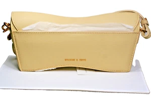 Charles & Keith Women's Geometric Shoulder Bag CK2-5067 1429 Size S Beige - Picture 1 of 8