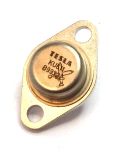 Transistor KU611 TESLA NPN probado 60V 3A 10W - excedente militar - Imagen 1 de 3