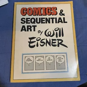Comics and Sequential Art by Will Eisner 1985 Poorhouse Press Eclipse HCDJ - Picture 1 of 6